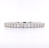 Platinum 0.26ct Diamond Claw Set Wedding Ring murray co jewellers belfast wedding rings