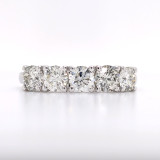 Platinum 1.50ct Round Brilliant Diamond 5 Stone Ring murray co jewellers belfast eternity rings