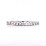 Platinum 0.35ct Diamond Claw Set Wedding Ring murray co jewellers belfast wedding rings eternity rings