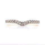 9ct Yellow Gold 0.20ct Diamond Shaped Wedding Ring murray co jewellers belfast wedding rings