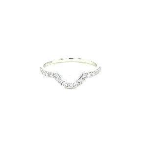 Platinum 0.32ct Diamond Horseshoe Claw Set Wedding Ring diamond ring engagement ring belfast wedding ring eternity ring diamond jewellery