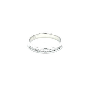 Platinum 0.26ct Diamond Set Wedding Ring diamond ring engagement ring belfast wedding ring eternity ring diamond jewellery