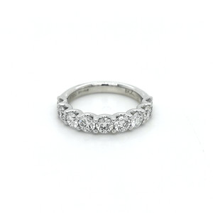 Platinum 1.50ct Diamond Claw Set Wedding Ring murray co jewellers belfast