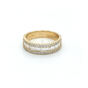 18ct Yellow Gold 0.87ct Baguette Diamond Eternity Ring murray co jewellers belfast 18ct Yellow Gold 0.87ct Baguette Diamond Eternity Ring murray co jewellers belfast