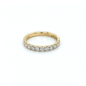 18ct Yellow Gold 0.75ct Diamond Claw Set Eternity Ring murray co jewellers belfast 18ct Yellow Gold 0.75ct Diamond Claw Set Eternity Ring murray co jewellers belfast