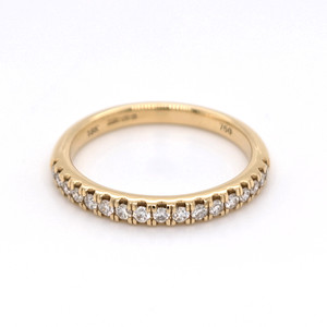 18ct Yellow Gold 0.24ct Diamond Wedding Ring murray co jewellers belfast wedding rings eternity rings