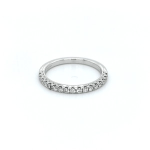 Platinum 0.30ct Claw Set Diamond Wedding Ring murray co jewellers belfast