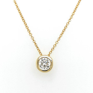9ct Yellow Gold 0.54ct Lab Grown Diamond Rub Over Pendant murray co jewellers belfast 9ct Yellow Gold 0.54ct Lab Grown Diamond Rub Over Pendant murray co jewellers belfast