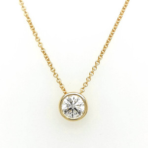 9ct Yellow Gold 0.90ct Lab Grown Diamond Rub Over Pendant murray co jewellers belfast 9ct Yellow Gold 0.90ct Lab Grown Diamond Rub Over Pendant murray co jewellers belfast
