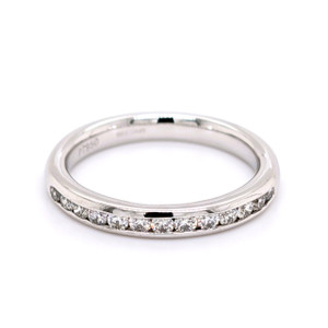 Platinum 0.35ct Channel Set Diamond Wedding Ring murray co jewellers belfast engagement rings wedding rings eternity rings