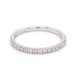 Platinum 0.26ct Diamond Claw Set Wedding Ring murray co jewellers belfast wedding rings