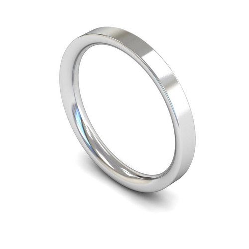 Palladium Wedding Ring - 2mm, 2.5mm, 3mm - Create your own physical Plain Rings Murray & Co.