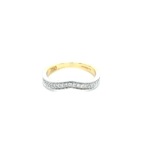 18ct Yellow Gold 0.10ct Shaped Diamond Wedding Ring diamond ring engagement ring belfast wedding ring eternity ring diamond jewellery 18ct Yellow Gold 0.10ct Shaped Diamond Wedding Ring diamond ring engagement ring belfast wedding ring eternity ring diamond jewellery
