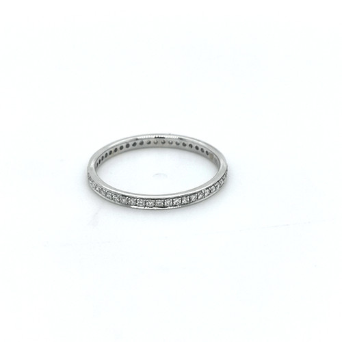 18ct White Gold 0.26ct Micro Pavé Diamond Eternity Ring Size M murray co jewellers belfast 18ct White Gold 0.26ct Micro Pavé Diamond Eternity Ring Size M murray co jewellers belfast