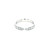 18ct White Gold 0.40ct Pavé Set Bowtie Milgrain Edged Ring diamond ring engagement ring belfast wedding ring eternity ring diamond jewellery