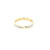 18ct Yellow Gold 0.20ct Diamond Channel Set Shaped Wedding Ring diamond ring engagement ring belfast wedding ring eternity ring diamond jewellery