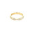 18ct Yellow Gold 0.41ct Pavé Set Shaped Diamond Wedding Ring diamond ring engagement ring belfast wedding ring eternity ring diamond jewellery