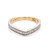 18ct Yellow Gold 0.10ct Shaped Diamond Wedding Ring diamond ring engagement ring belfast wedding ring eternity ring diamond jewellery