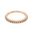 18ct Rose Gold 0.25ct Claw Set Diamond Wedding Ring murray co jewellers belfast wedding rings eternity rings