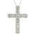 9ct white gold diamond cross pendant murray co belfast jewellery