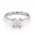 platinum oval diamond solitaire engagement ring murray co jewellers belfast