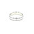 Platinum 0.25ct Double Row Diamond Wedding Ring diamond ring engagement ring belfast wedding ring eternity ring diamond jewellery