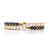 18ct yellow gold sapphire and diamond eternity ring murray co jewellers belfast
