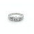 platinum fancy shaped diamond set eternity ring murray co jewellers belfast