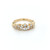 18ct Yellow Gold 0.74ct Diamond Fancy Shaped Eternity Ring murray co jewellers belfast