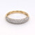 18ct Yellow Gold 0.40ct Pavé Set Diamond Triple Row Eternity Ring murray co jewellers belfast wedding rings eternity rings