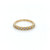18ct Yellow Gold 0.26ct Diamond Rub Over Milgrain  Wedding Ring murray co jewellers belfast