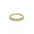 18ct Yellow Gold 0.26ct Rub Over Set Diamond Wedding Ring murray co jewellers belfast
