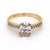 18ct Yellow Gold 1.16ct Diamond Solitaire Engagement Ring murray co jewellers belfast