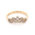 18ct Yellow Gold 0.26ct Diamond Tiara Style Wedding Ring murray co jewellers belfast wedding rings eternity rings