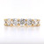 18ct Yellow Gold 2.15ct 7 Stone Round Brilliant Diamond Ring murray co jewellers belfast eternity rings wedding rings
