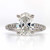 Platinum 2.40ct Lab Grown Oval Diamond Solitaire Ring murray co jewellers belfast