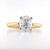 18ct Yellow Gold 1.50ct Oval Diamond Solitaire Ring murray co jewellers belfast