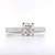 Platinum 1.10ct Radiant Cut Diamond Solitaire Ring murray co jewellers belfast