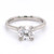 Platinum 1.51ct Round Brilliant Diamond Solitaire Ring murray co jewellers belfast