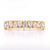 18ct Yellow Gold 1.17ct Lab Grown Pear Diamond Half Eternity Ring murray co jewellers belfast engagement rings wedding rings gemstone rings jewellery