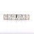 14ct Yellow Gold 1.50ct Diamond Bar Set 6 Stone Eternity Ring murray co jewellers belfast eternity rings