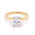 18ct Yellow Gold 1.50ct Lab Grown Oval Diamond Solitaire Ring murray co jewellers belfast engagement rings