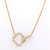 18ct Yellow Gold 0.41ct Diamond Clover Pendant murray co jewellers belfast diamond pendants necklace jewellery