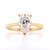 18ct Yellow Gold 1.55ct Lab Grown Pear Diamond Solitaire Ring murray co jewellers belfast