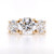 18ct Yellow Gold 4.00ct Lab Grown Round Brilliant Diamond 3 Stone Ring murray co jewellers belfast
