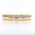 18ct Yellow Gold 0.20ct Off Set Diamond Wedding Ring murray co jewellery belfast wedding rings eternity rings
