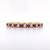 18ct Yellow Gold 0.20ct Ruby & 0.13ct Diamond Eternity Ring murray co jewellers belfast