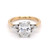 18ct Yellow Gold 2.20ct Lab Grown Oval Diamond 3 Stone Style Ring murray co jewellers belfast engagement rings