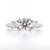 Platinum 1.44ct Lab Grown Round Brilliant Diamond 3 Stone Ring murray co jewellers belfast engagement rings