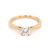 18ct Yellow Gold 0.70ct Round Brilliant Diamond Solitaire Ring murray co jewellers belfast engagement rings